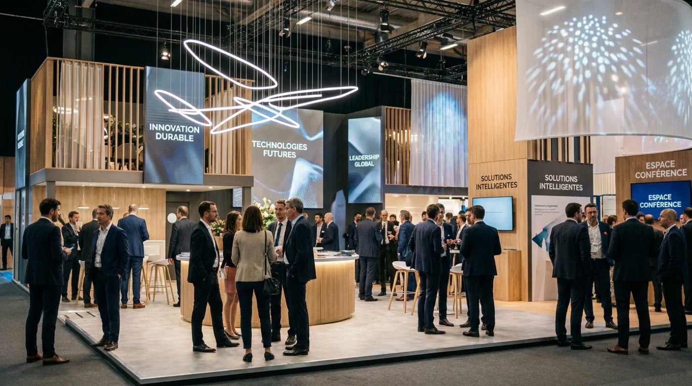 Matériel pour salon professionnel : le guide complet 2026