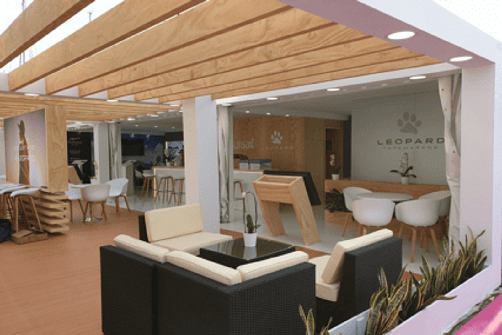 Chalet d'exposition
